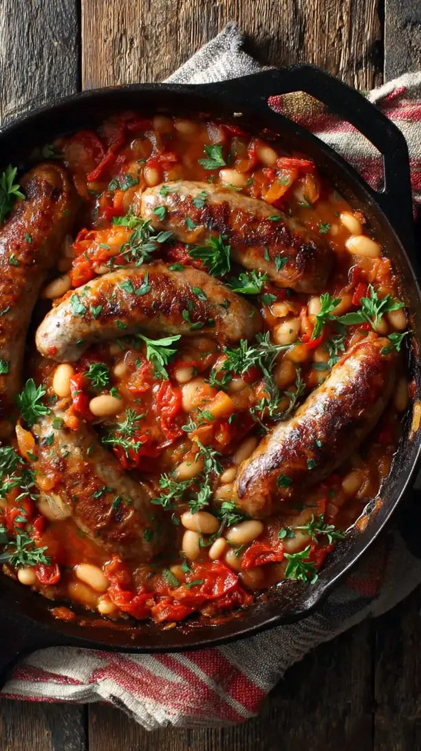 Sausage and White Bean Cassoulet