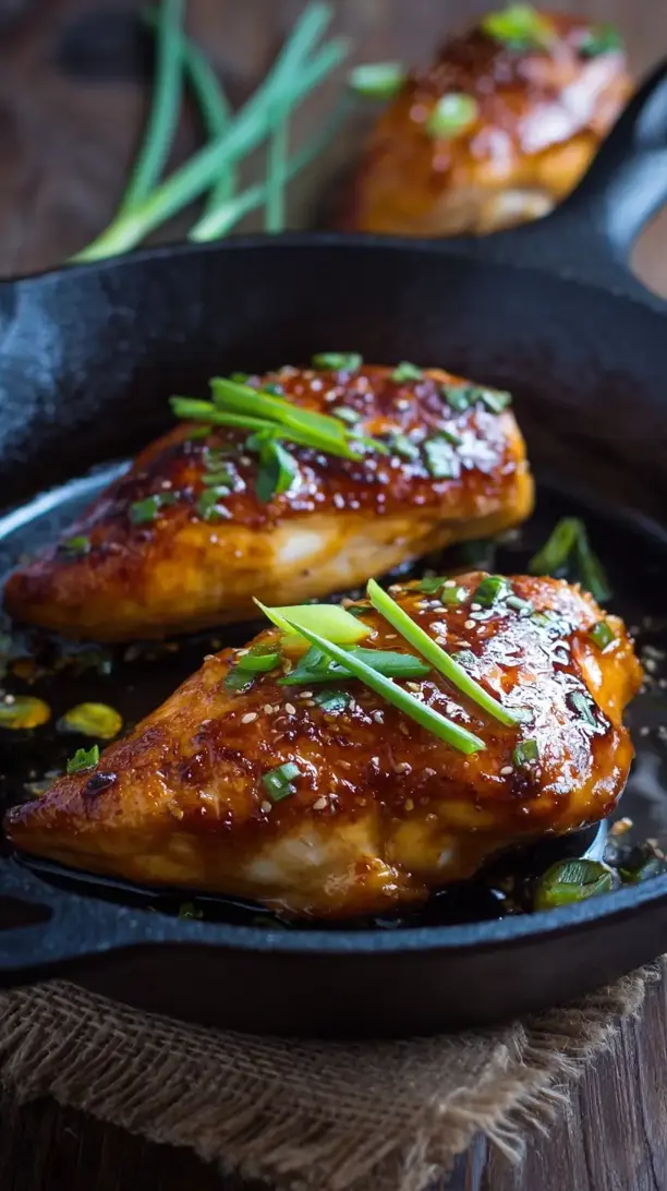 Seared Honey Chicken