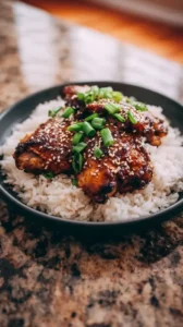 Sesame Chicken Thighs