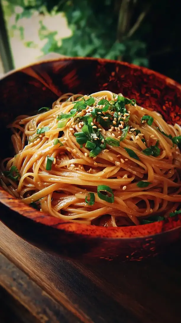 Sesame Ginger Noodles
