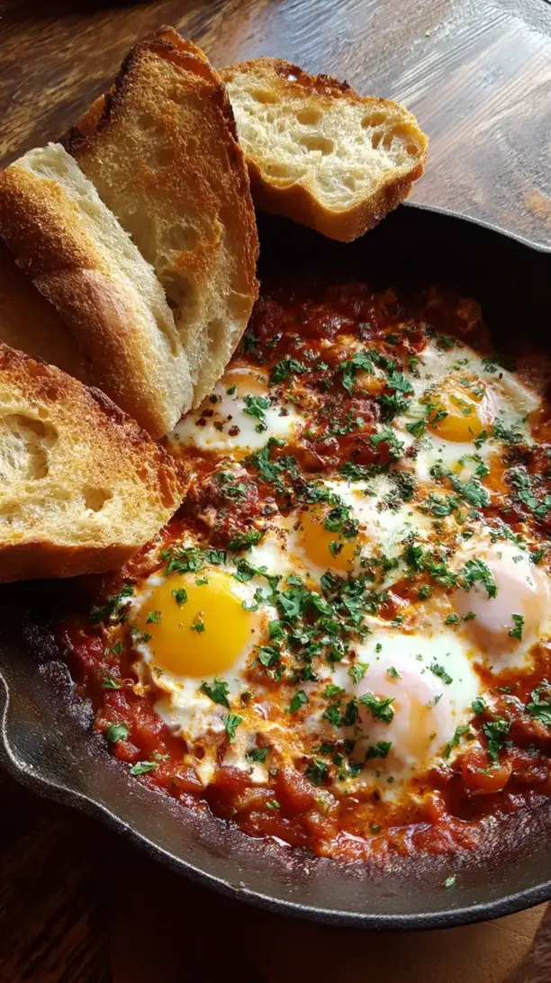 Shakshuka with Crusty Bread