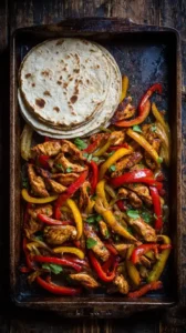 Sheet Pan Chicken Fajitas