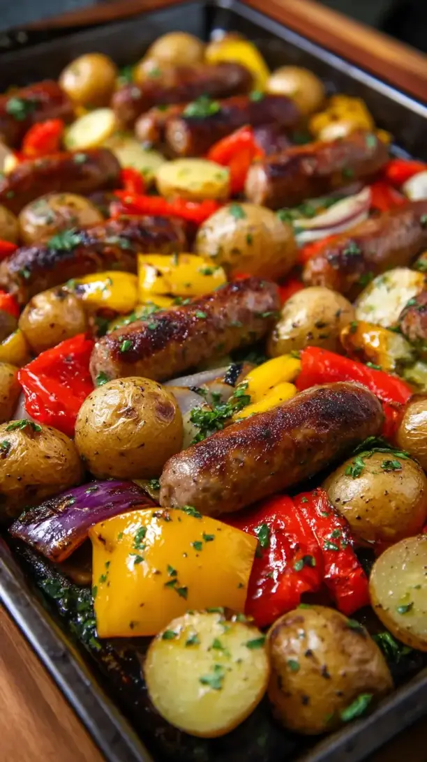 Sheet Pan Italian Sausage