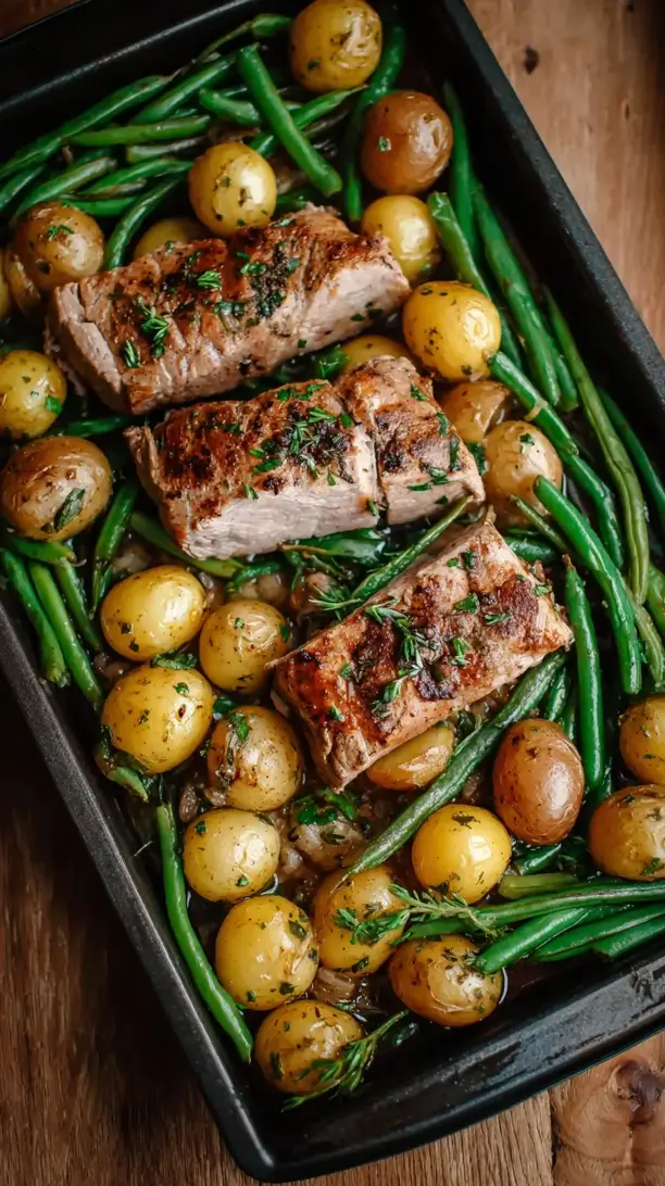 Sheet Pan Pork Tenderloin