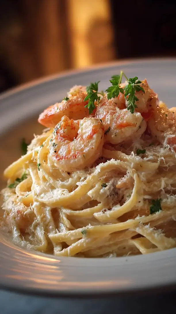 Shrimp Alfredo