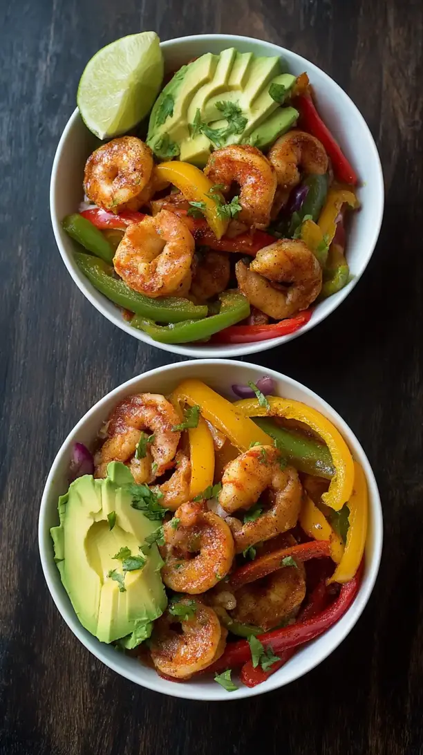 Shrimp Fajita Bowls
