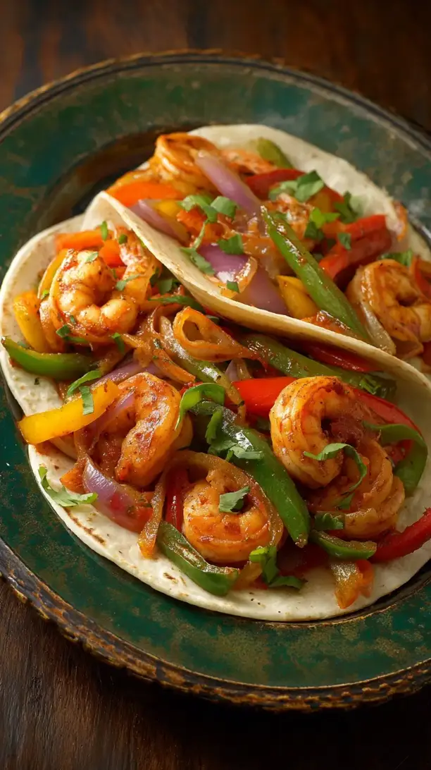 Shrimp Fajitas