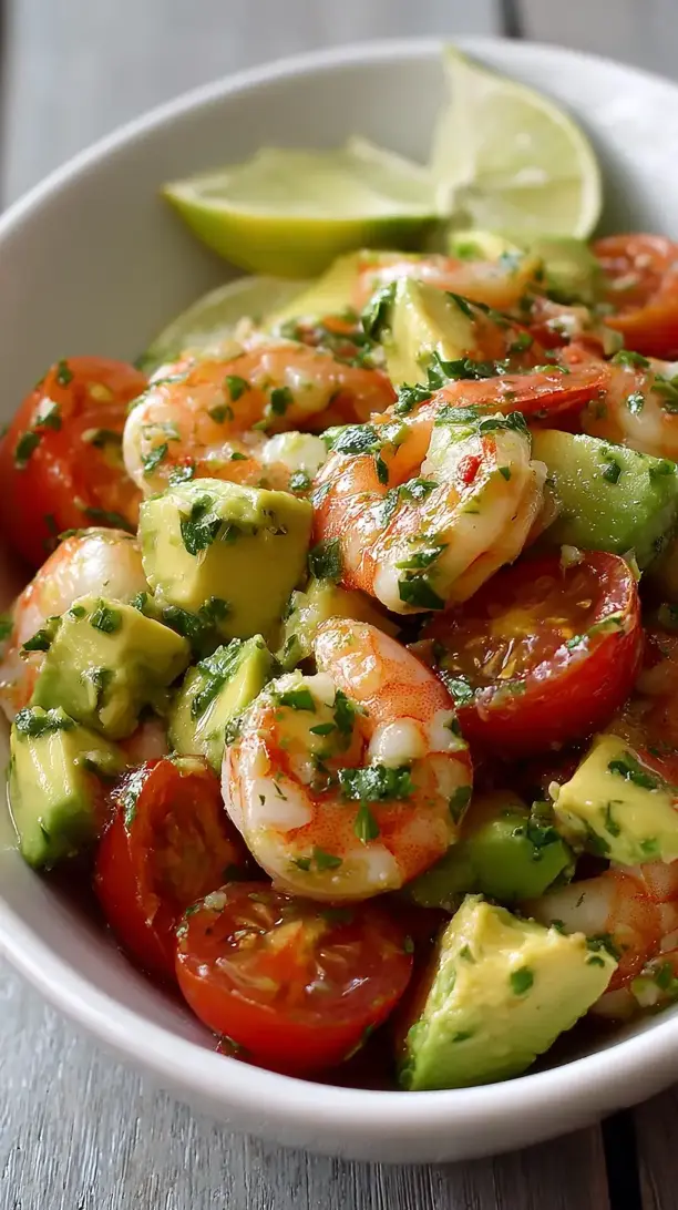 Shrimp and Avocado Salad