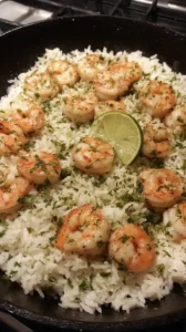 Shrimp And Cilantro Lime Rice