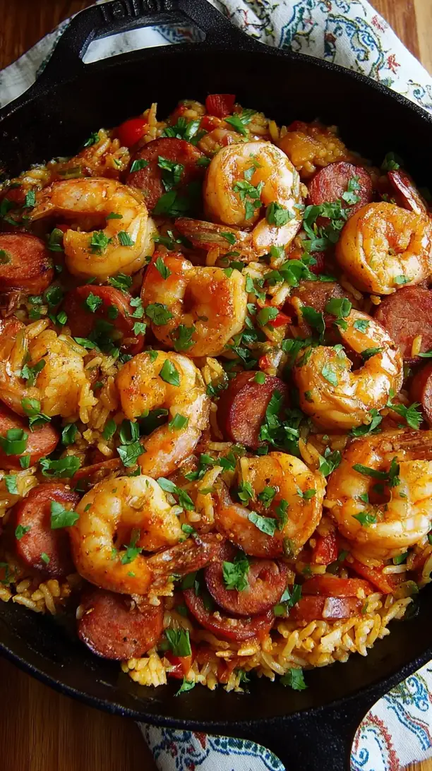 Shrimp and Sausage Jambalaya