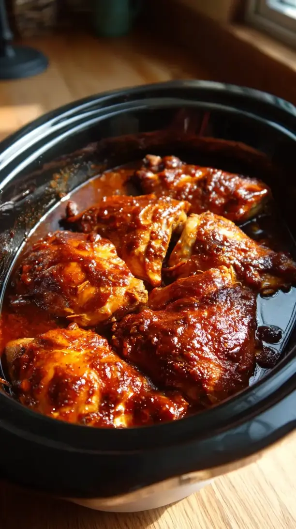 Slow Cooker BBQ Chicken