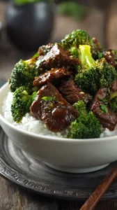 Slow Cooker Beef And Broccoli