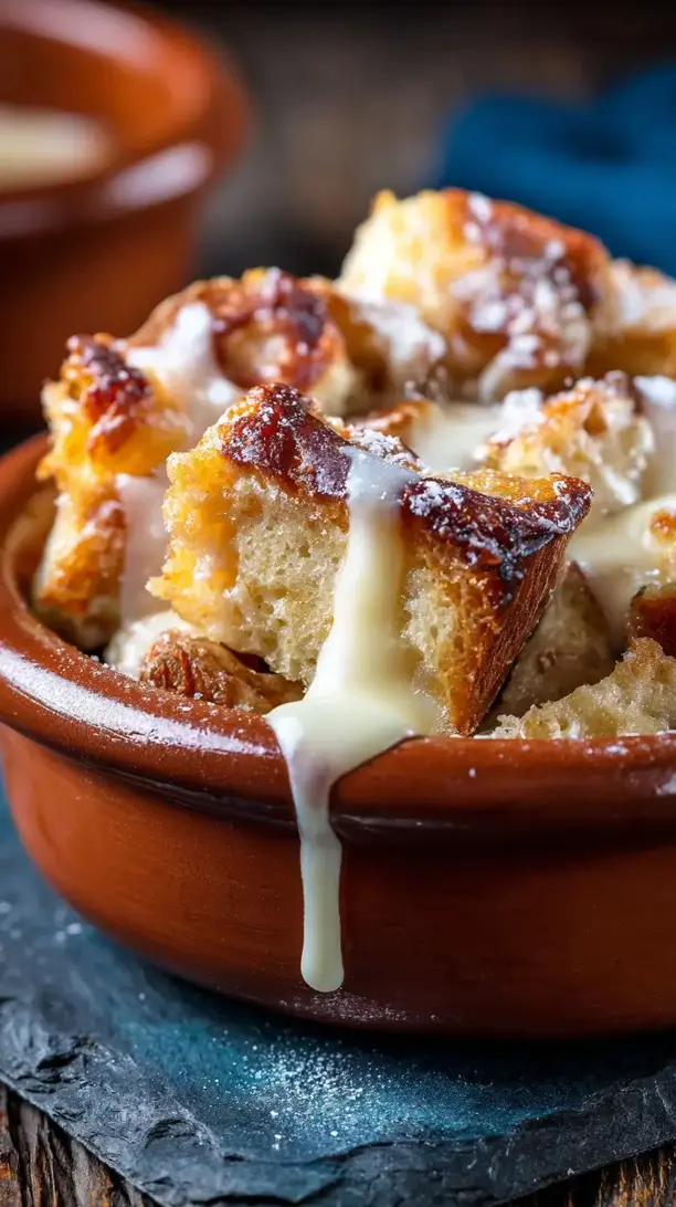 Slow Cooker Bread Pudding