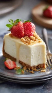Slow Cooker Cheesecake