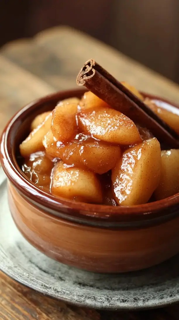 Slow Cooker Cinnamon Apples