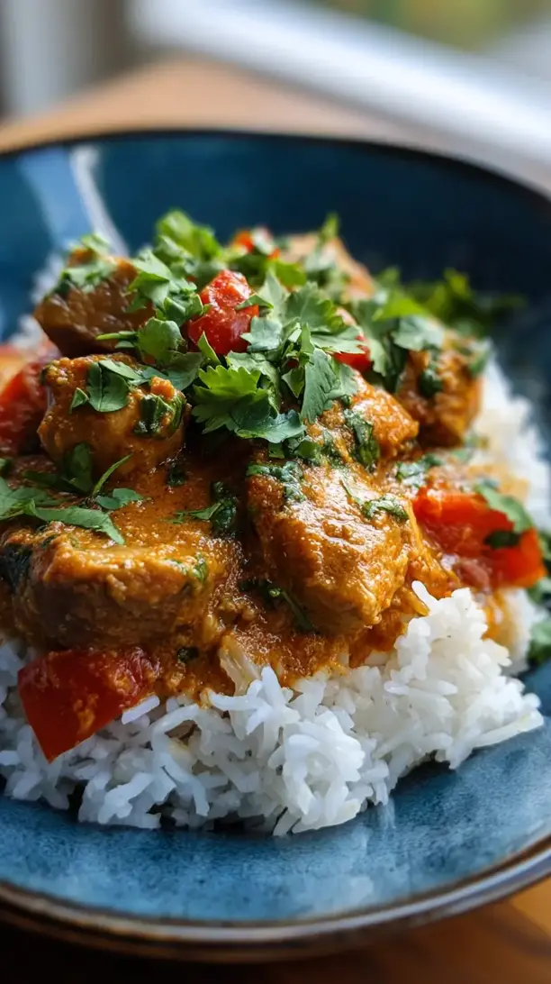 Slow Cooker Coconut Curry Chicken
