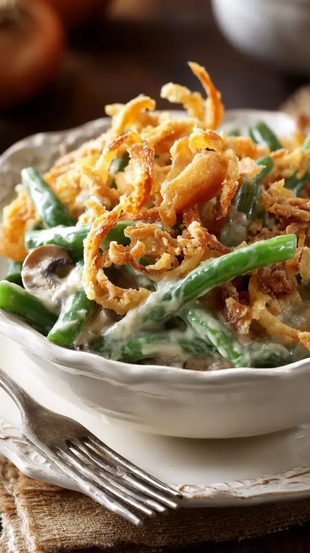 Slow Cooker Green Bean Casserole