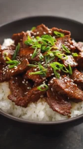 Slow Cooker Mongolian Beef
