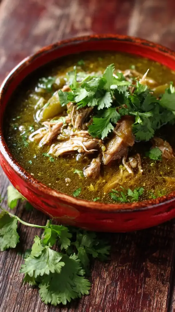 Slow Cooker Pork Chili Verde