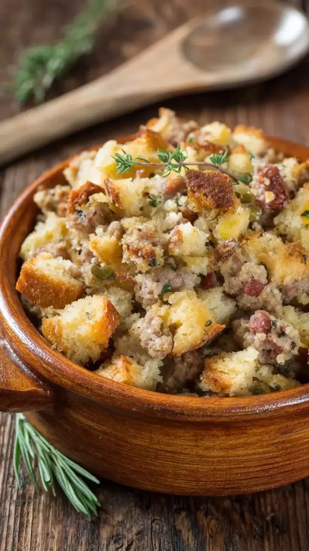 Slow Cooker Stuffing