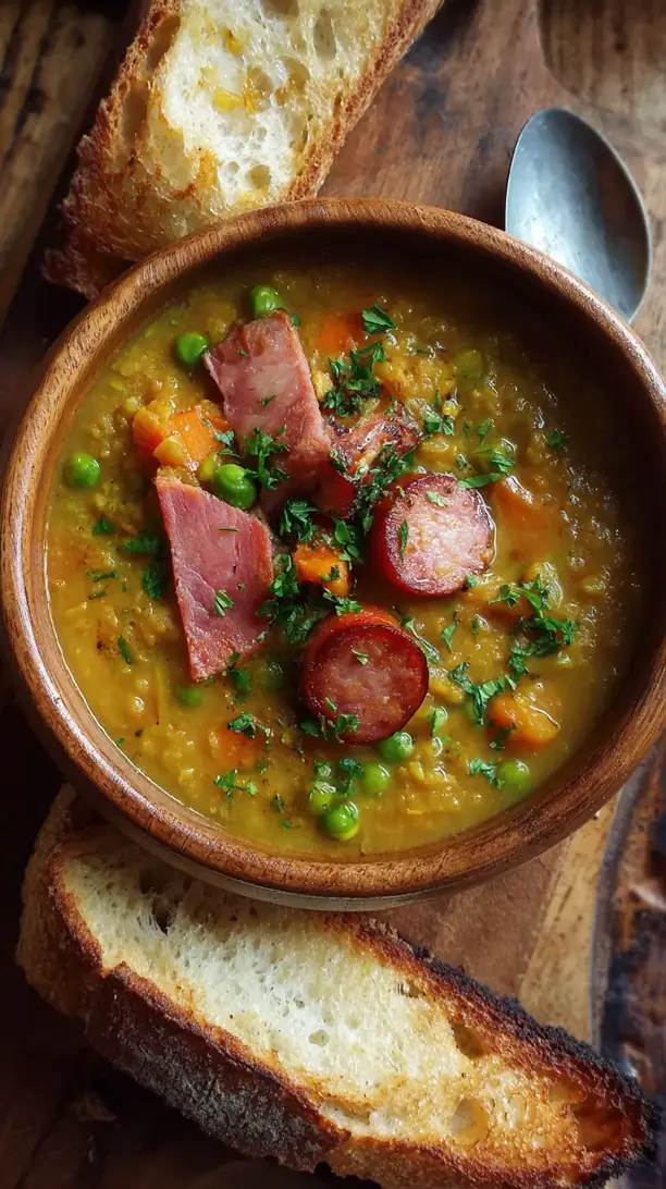 Smoky Split Pea Soup