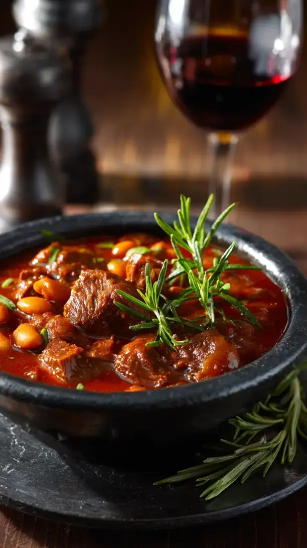 Spicy Beef and Bean Stew