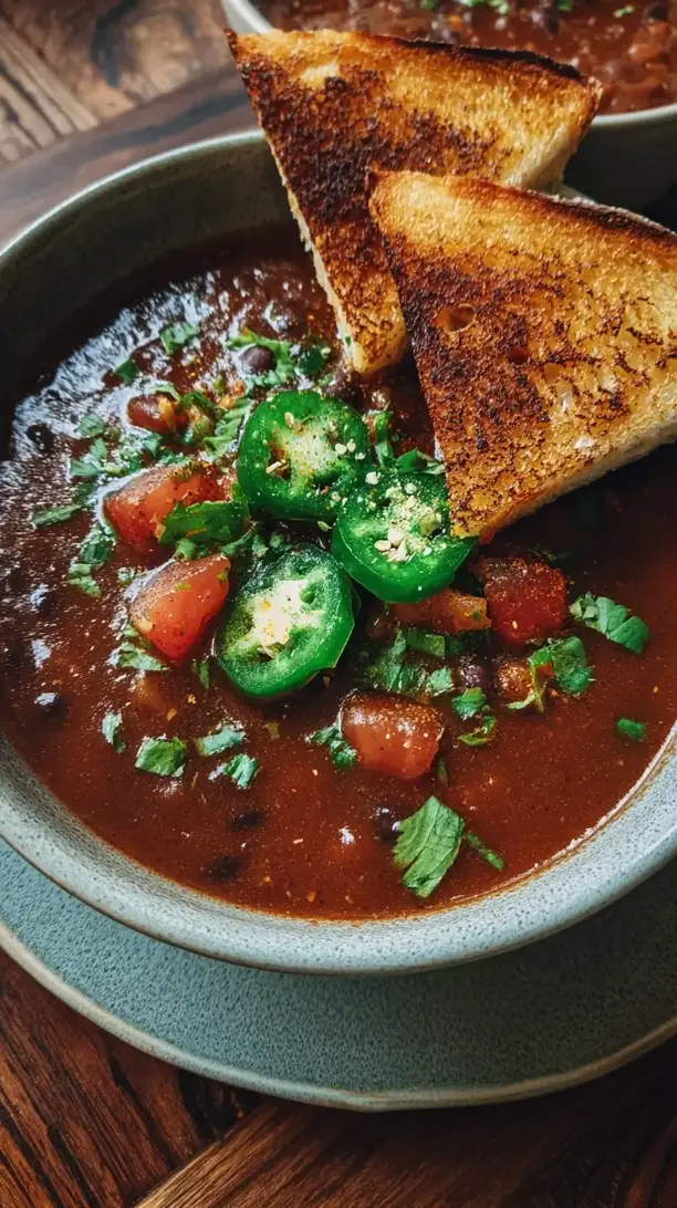 Spicy Black Bean Soup