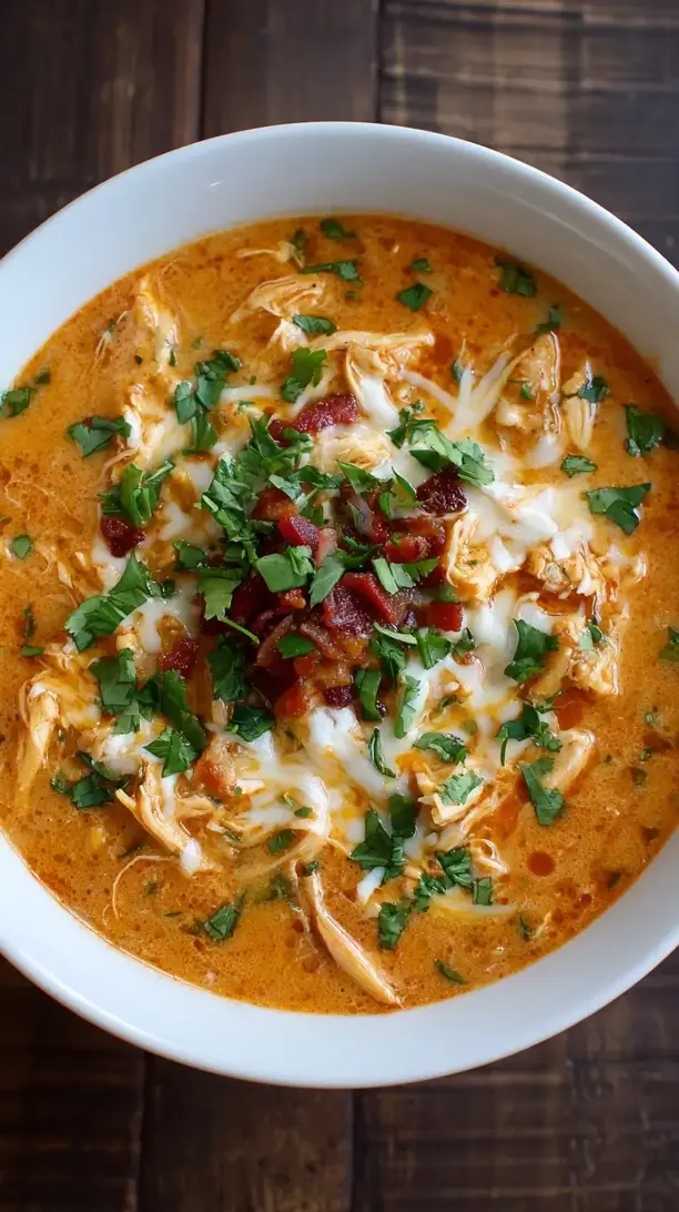 Spicy Chicken Enchilada Chowder