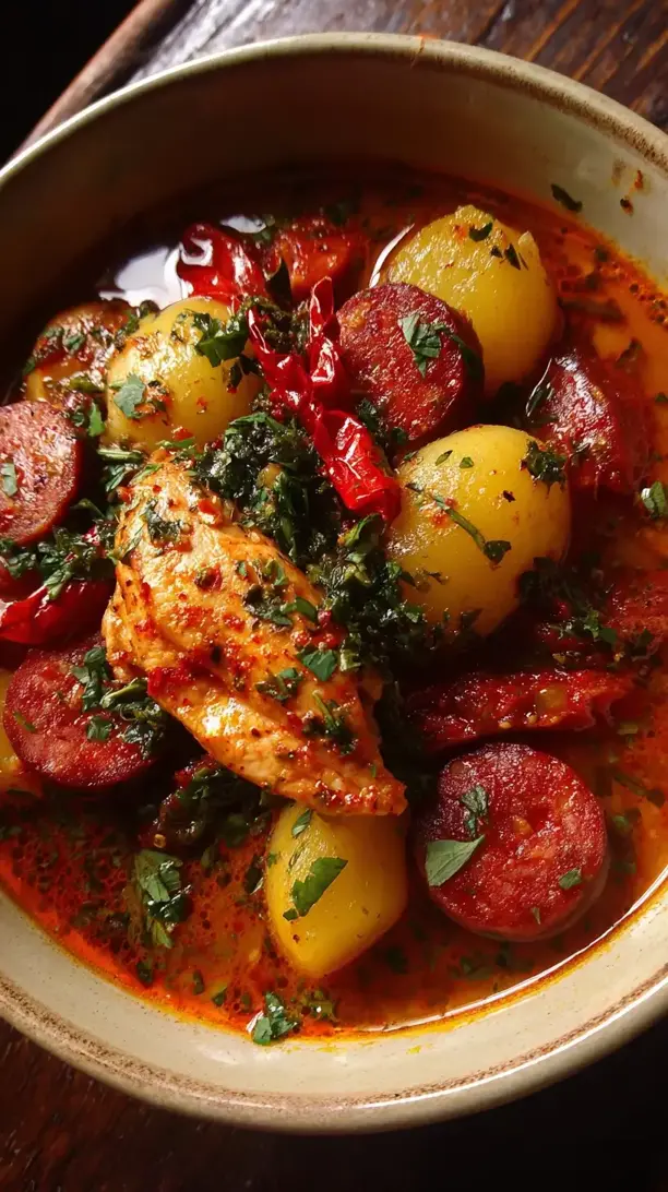 Spicy Chorizo Stew