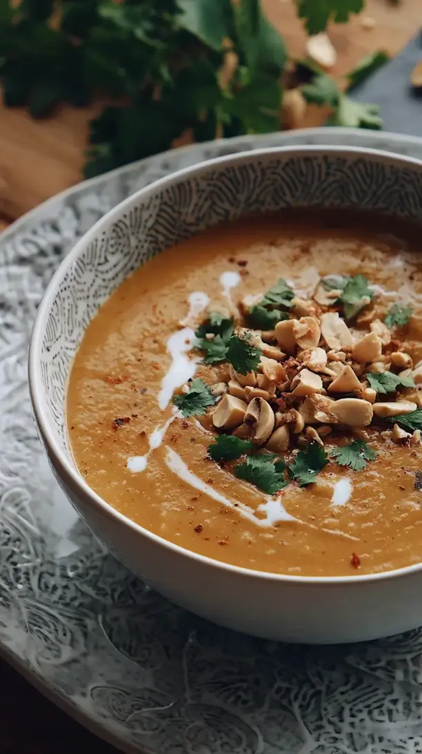 Spicy Peanut Soup