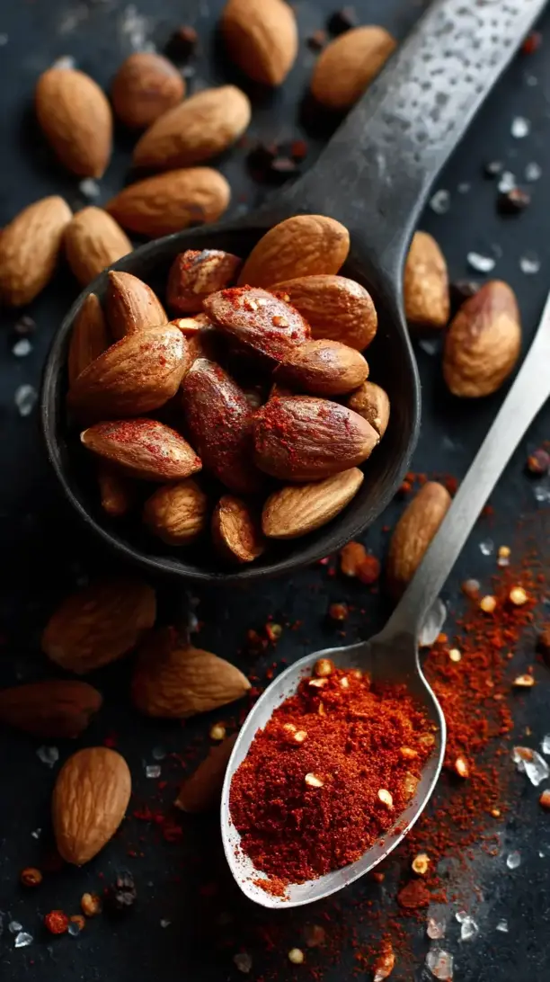 Spicy Roasted Almonds