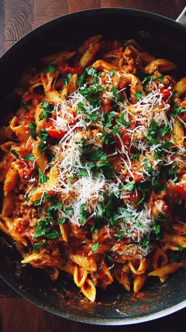 Spicy Sausage Pasta