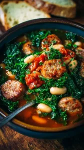 Spicy Sausage And Kale Stew