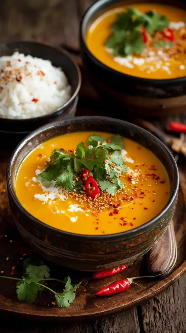 Spicy Thai Pumpkin Soup