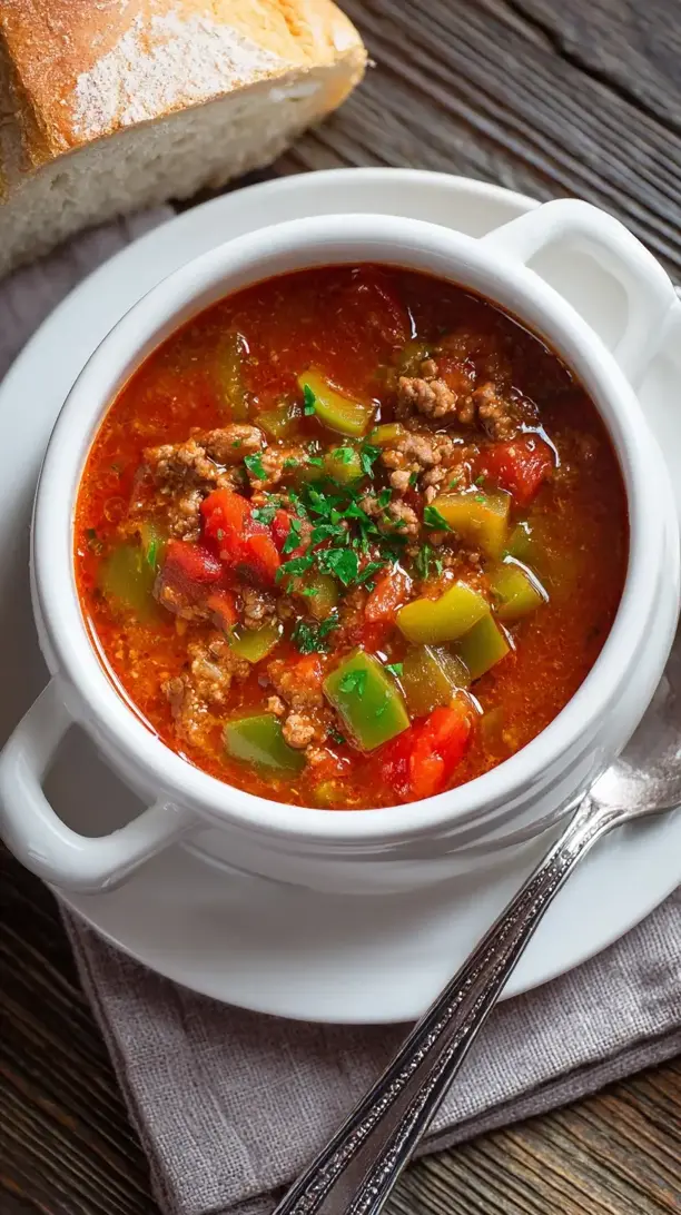Stuffed Pepper Soup
