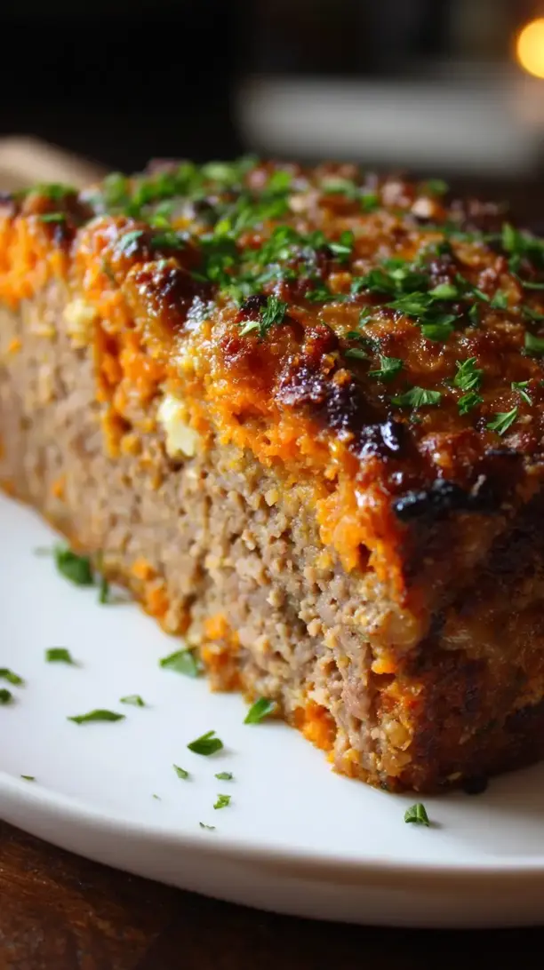 Sweet Potato Meatloaf