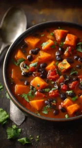 Sweet Potato And Black Bean Stew