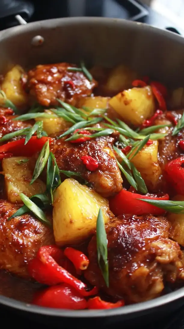Sweet and Sour Chicken Thighs
