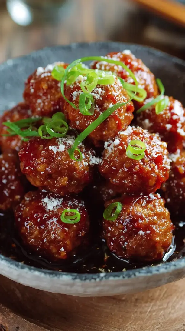 Sweet and Sour Meatballs