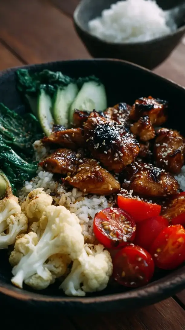 Teriyaki Chicken Rice Bowls