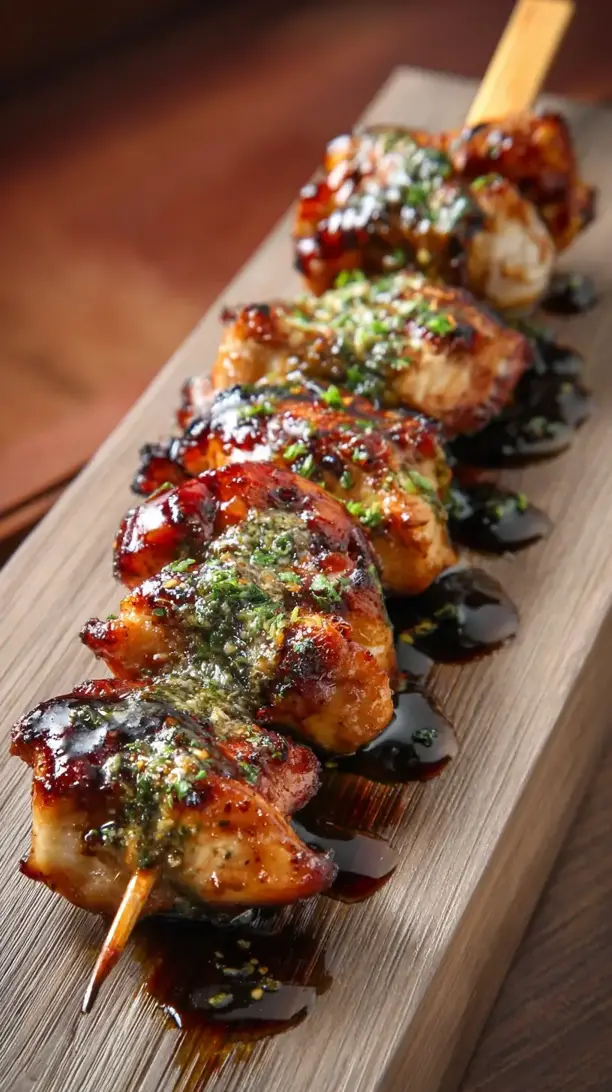 Teriyaki Chicken Skewers