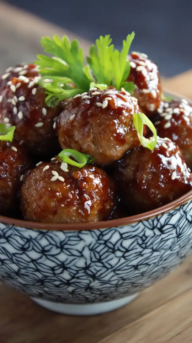 Teriyaki Meatballs