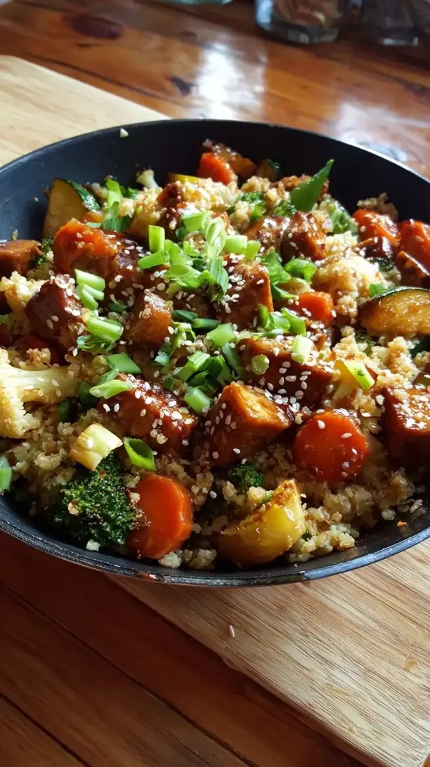 Teriyaki Veggie Rice Stir Fry