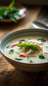Thai Coconut Chicken Soup