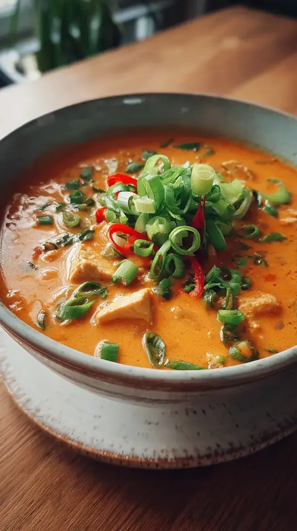 Thai Red Curry Soup