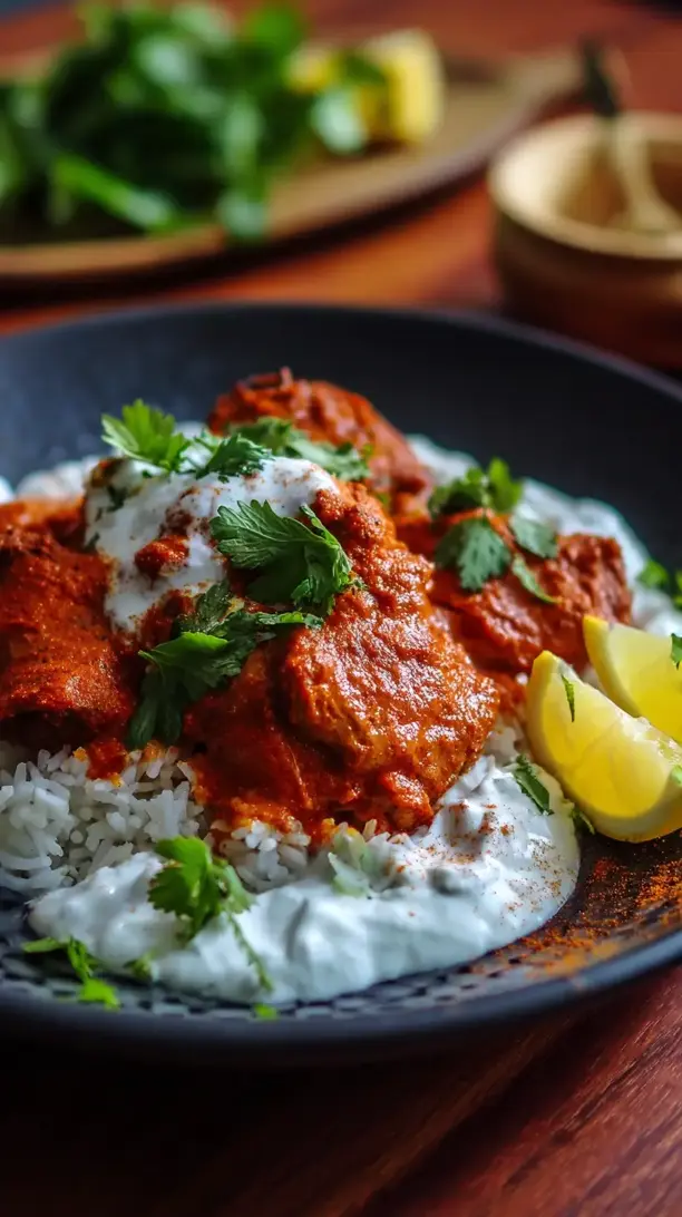 Tikka Masala Chicken Thighs