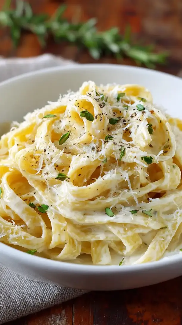 To Die For Fettuccine Alfredo