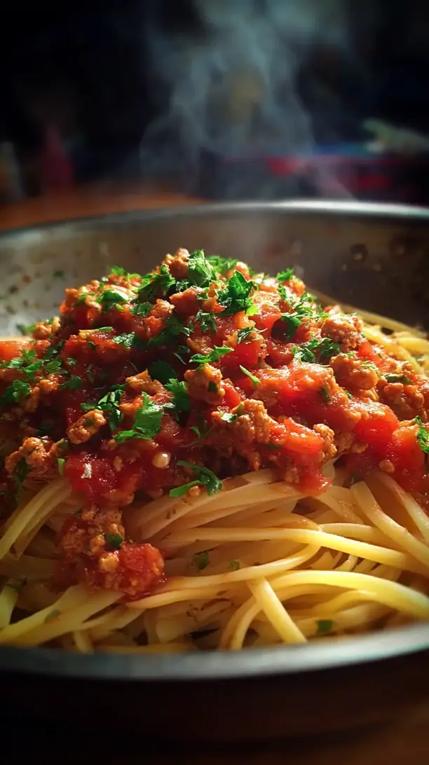 Turkey Bolognese