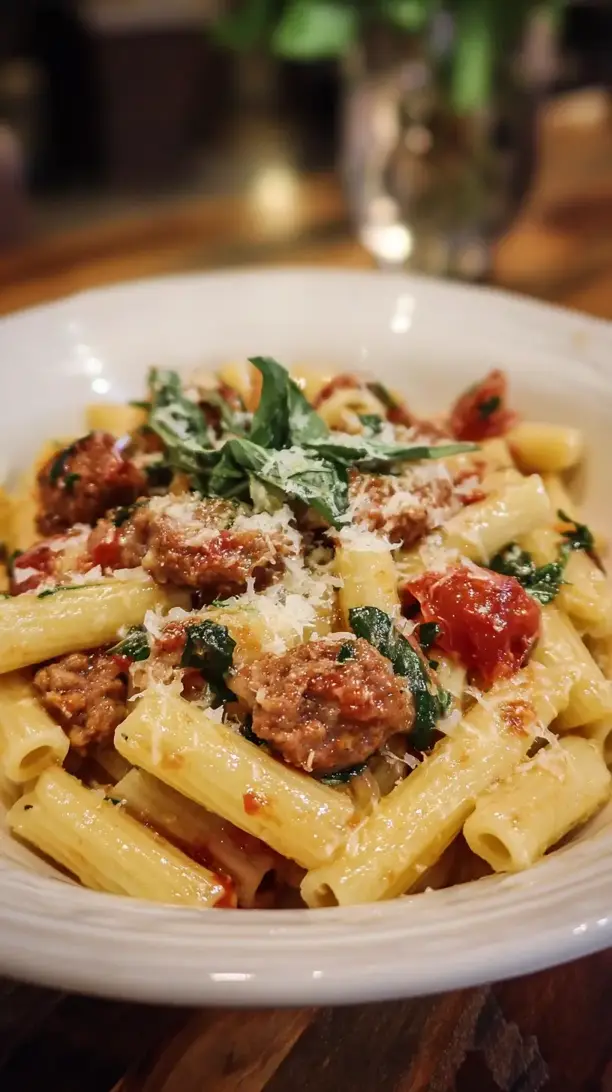 Turkey Sausage Pasta