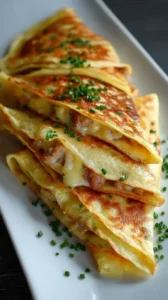 Turkey Sausage And Egg Crepes